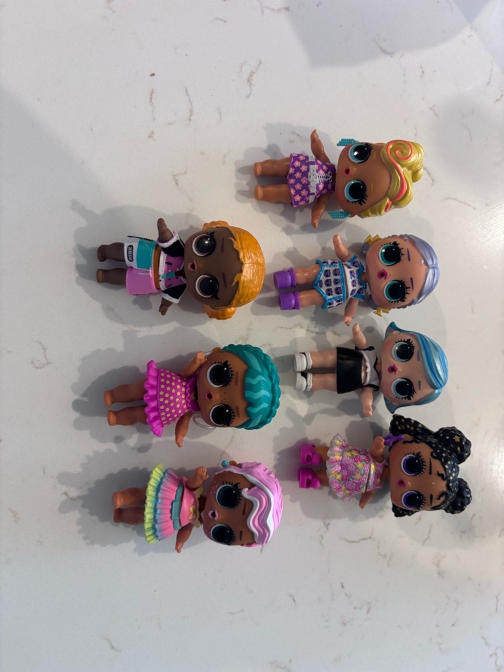 L.O.L. Surprise! Mini Dolls Assorted Bright Hair Colors (8-Pack)